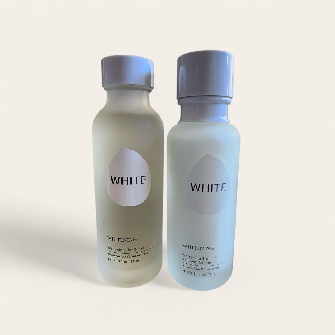 Whitening Skin Toner. 130ml.     Whitening Blemish Remover Cream. 110g..