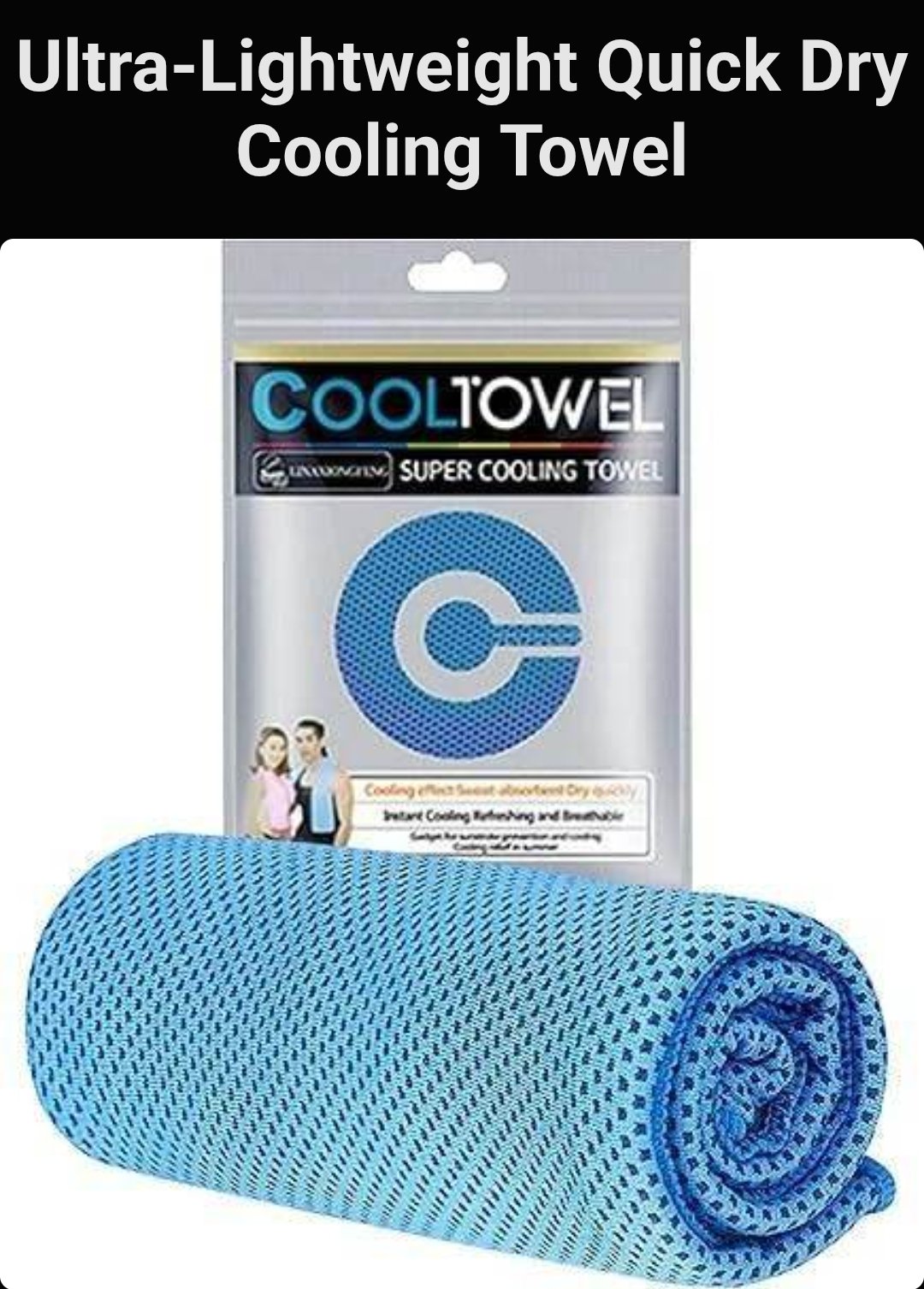 Ultra Lightweight Quick Dry Cooling Towl