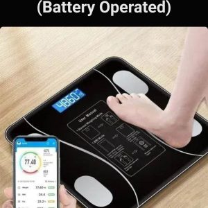 SMART WIRELESS BODY SCALE(Battery operated)
