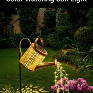 Solar Watering Can Light