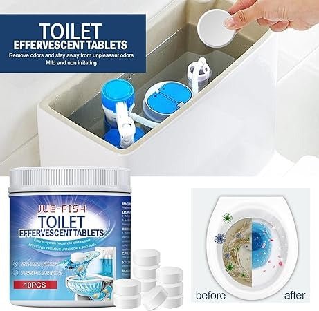 TOILET BOWL CLEANER TABLETS(10 pcs) - Image 2