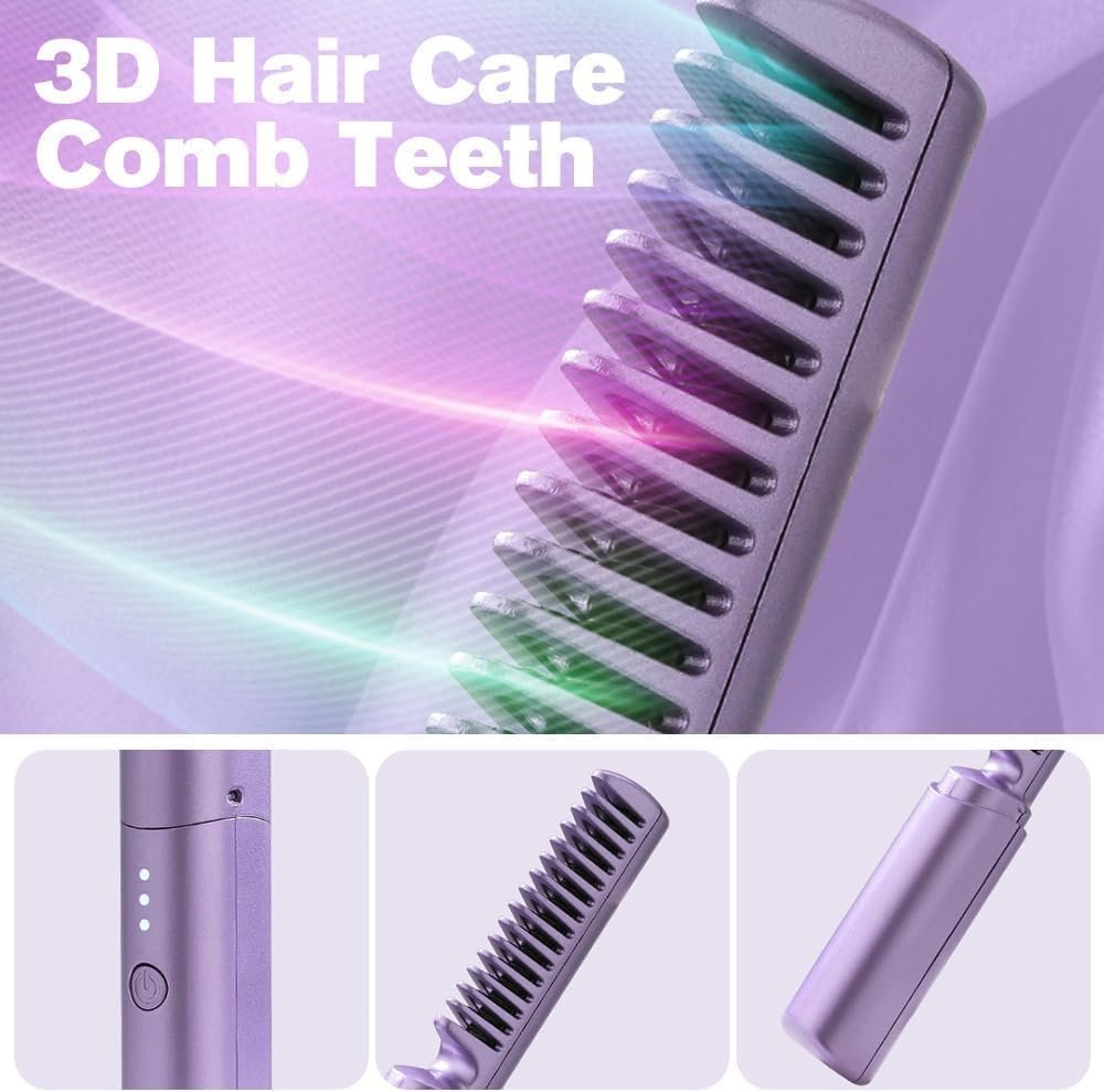 ANTI- SLID STYLING COMB STRAIGHT ENER - Image 4