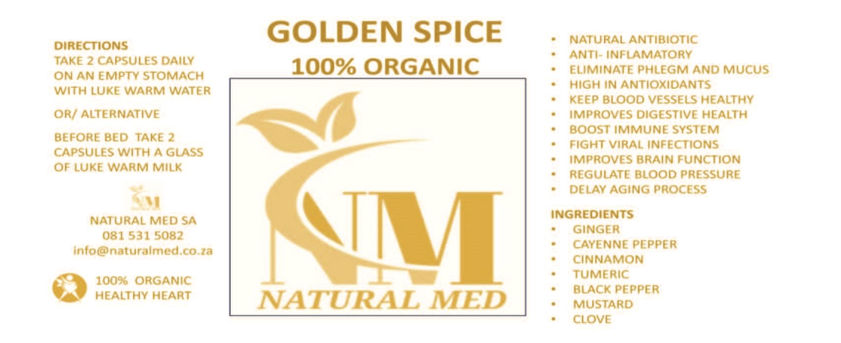 GOLDEN SPICE
60 caps - Image 2