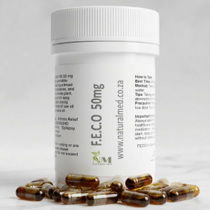 CBD -FULL EXTRACT CANNABIS OIL 50MG
FECO
20 Caps