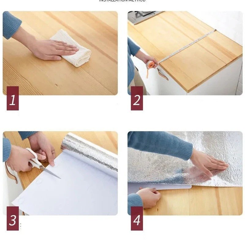 SilverGuard Kitchen Foil Liner (60cmx5m) - Image 2
